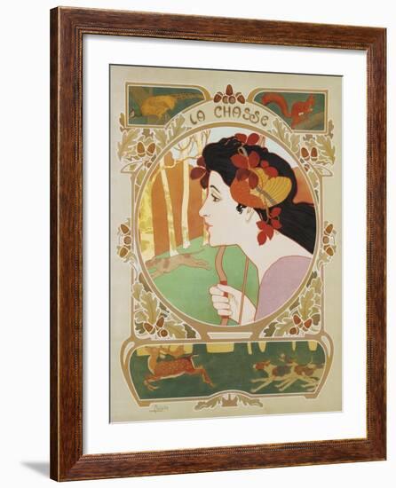 La Chasse Poster-Medaille-Framed Giclee Print