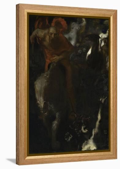 la chasse sauvage-Franz von Stuck-Framed Premier Image Canvas