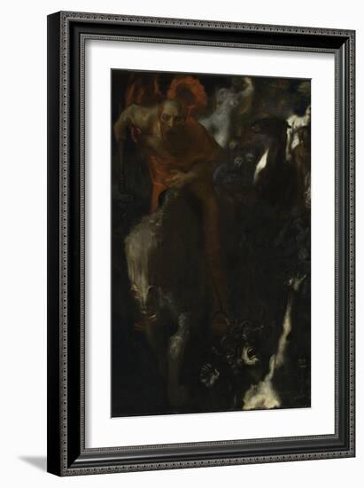la chasse sauvage-Franz von Stuck-Framed Giclee Print
