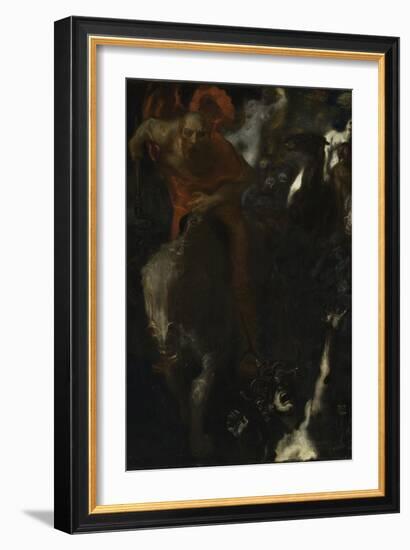 la chasse sauvage-Franz von Stuck-Framed Giclee Print