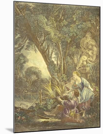 La Chasse-Francois Boucher-Mounted Premium Giclee Print