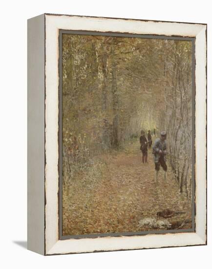 La chasse-Claude Monet-Framed Premier Image Canvas