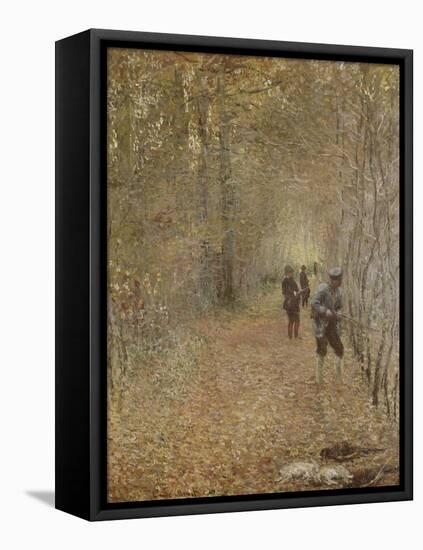 La chasse-Claude Monet-Framed Premier Image Canvas