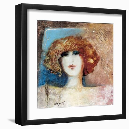 La Châtelaine-Huguette Lagacé-Framed Art Print