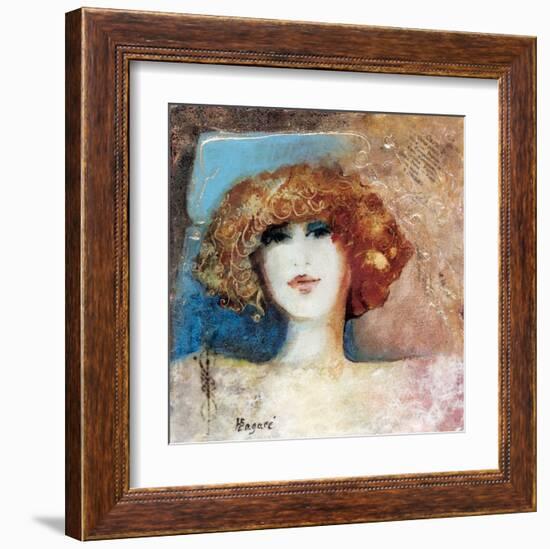 La Châtelaine-Huguette Lagacé-Framed Art Print