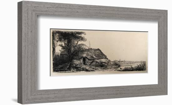 La Chaurmiere au Grand Arbre (B226)-Amand Durand-Framed Collectable Print