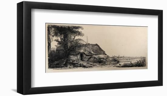 La Chaurmiere au Grand Arbre (B226)-Amand Durand-Framed Collectable Print