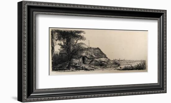 La Chaurmiere au Grand Arbre (B226)-Amand Durand-Framed Collectable Print