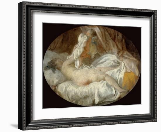 La Chemise Enlevée (The Shirt Remove)-Jean-Honoré Fragonard-Framed Giclee Print