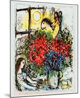 La Chevauchee-Marc Chagall-Mounted Art Print