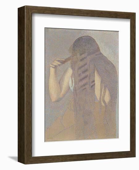 La chevelure-Henri Edmond Cross-Framed Giclee Print