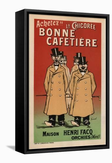 La Chicoree Bonne Cafetiere-Fernand Fernel-Framed Stretched Canvas