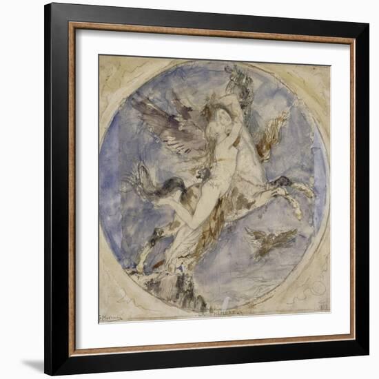 La Chimère-Gustave Moreau-Framed Giclee Print