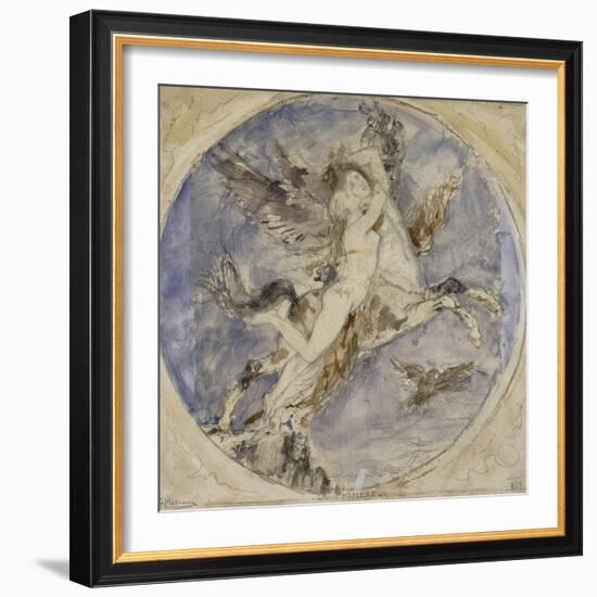 La Chimère-Gustave Moreau-Framed Giclee Print