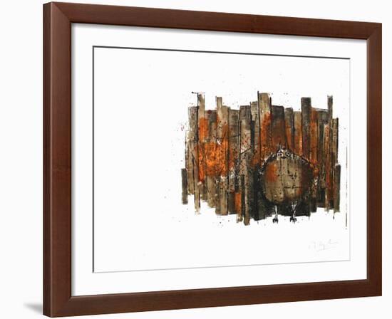 La chouette-Maurice Legendre-Framed Limited Edition