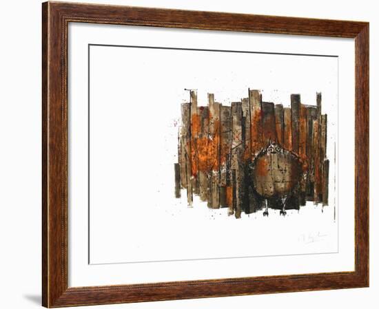 La chouette-Maurice Legendre-Framed Limited Edition