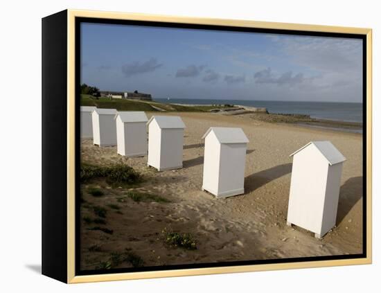 La Cible Beach, Saint Martin, Ile De Re, Charente Maritime, France, Europe-De Mann Jean-Pierre-Framed Premier Image Canvas