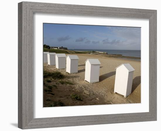 La Cible Beach, Saint Martin, Ile De Re, Charente Maritime, France, Europe-De Mann Jean-Pierre-Framed Photographic Print