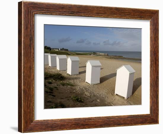 La Cible Beach, Saint Martin, Ile De Re, Charente Maritime, France, Europe-De Mann Jean-Pierre-Framed Photographic Print