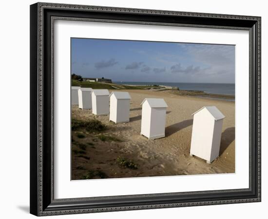 La Cible Beach, Saint Martin, Ile De Re, Charente Maritime, France, Europe-De Mann Jean-Pierre-Framed Photographic Print