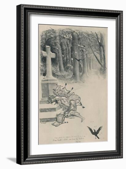 'La Cigale', 1919-Adolphe Willette-Framed Giclee Print