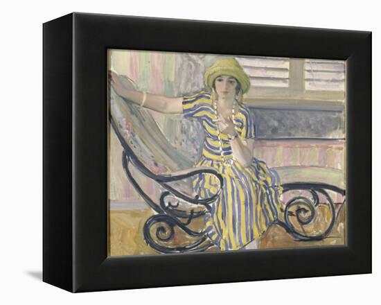 La cigarette-Henri Lebasque-Framed Premier Image Canvas