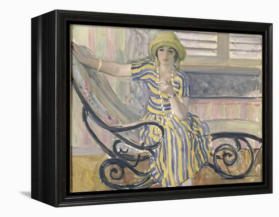 La cigarette-Henri Lebasque-Framed Premier Image Canvas