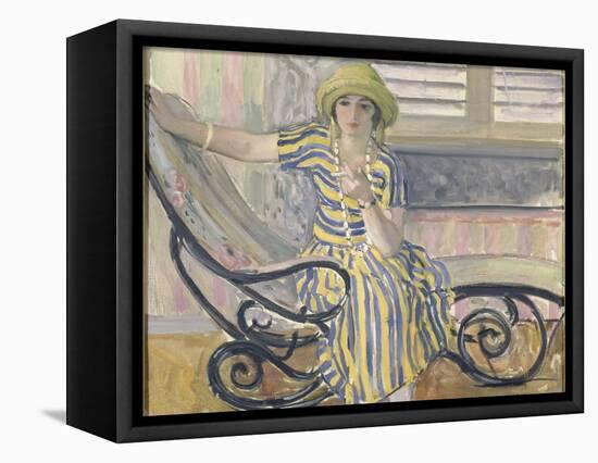 La cigarette-Henri Lebasque-Framed Premier Image Canvas