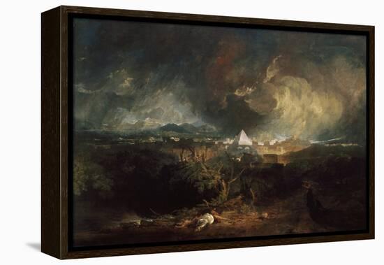 La Cinquieme Plaie D'egypte  Peinture De Joseph Mallord William Turner (1775-1851) 1800 Huile Sur-Joseph Mallord William Turner-Framed Premier Image Canvas