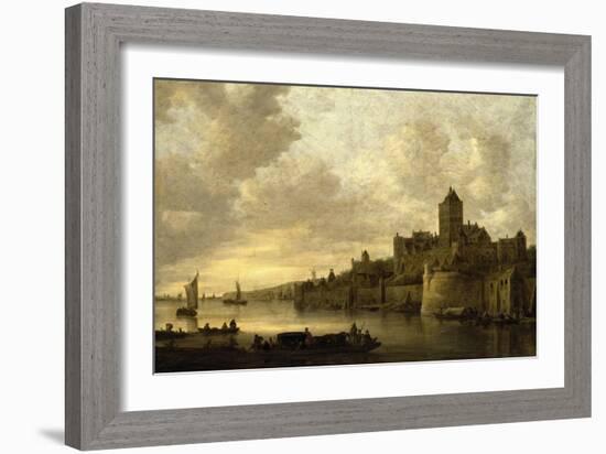 La Citadelle de Nimègue-Jan Van Goyen-Framed Giclee Print