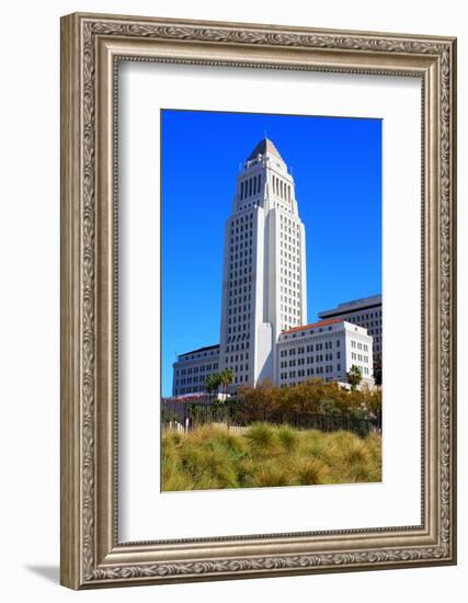 LA City Hall-photojohn830-Framed Photographic Print