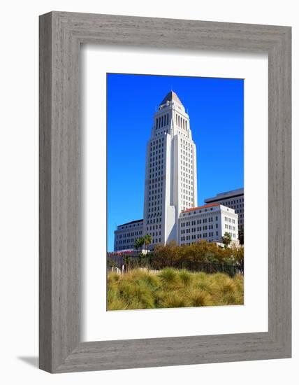 LA City Hall-photojohn830-Framed Photographic Print