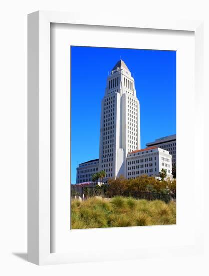 LA City Hall-photojohn830-Framed Photographic Print