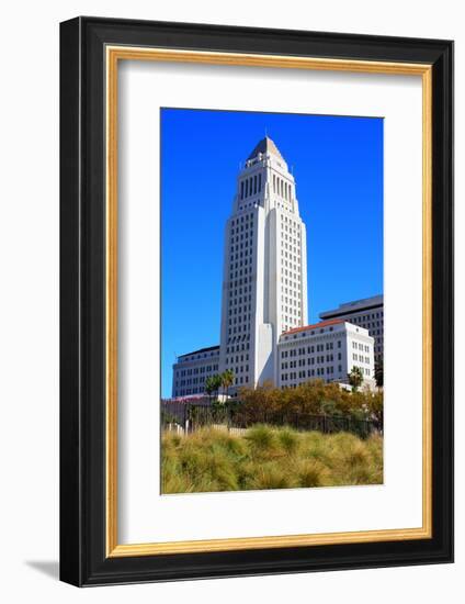 LA City Hall-photojohn830-Framed Photographic Print