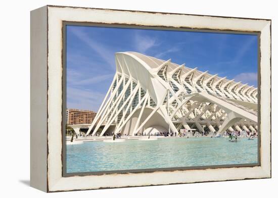 La Ciudad De Las Artes Y Las Ciencias (City of Arts and Sciences), Valencia, Spain-Chris Hepburn-Framed Premier Image Canvas