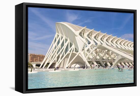 La Ciudad De Las Artes Y Las Ciencias (City of Arts and Sciences), Valencia, Spain-Chris Hepburn-Framed Premier Image Canvas
