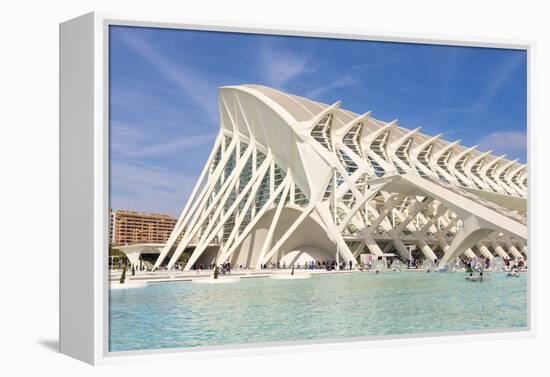 La Ciudad De Las Artes Y Las Ciencias (City of Arts and Sciences), Valencia, Spain-Chris Hepburn-Framed Premier Image Canvas