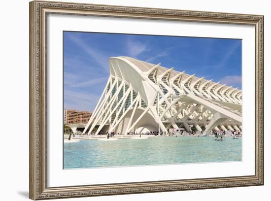 La Ciudad De Las Artes Y Las Ciencias (City of Arts and Sciences), Valencia, Spain-Chris Hepburn-Framed Photographic Print