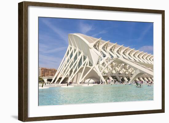 La Ciudad De Las Artes Y Las Ciencias (City of Arts and Sciences), Valencia, Spain-Chris Hepburn-Framed Photographic Print