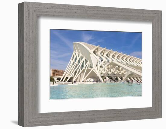 La Ciudad De Las Artes Y Las Ciencias (City of Arts and Sciences), Valencia, Spain-Chris Hepburn-Framed Photographic Print