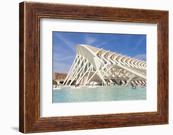 La Ciudad De Las Artes Y Las Ciencias (City of Arts and Sciences), Valencia, Spain-Chris Hepburn-Framed Photographic Print