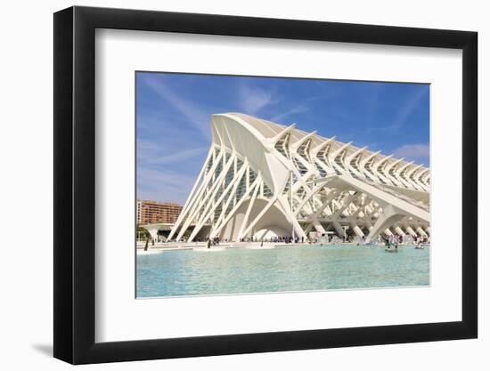 La Ciudad De Las Artes Y Las Ciencias (City of Arts and Sciences), Valencia, Spain-Chris Hepburn-Framed Photographic Print