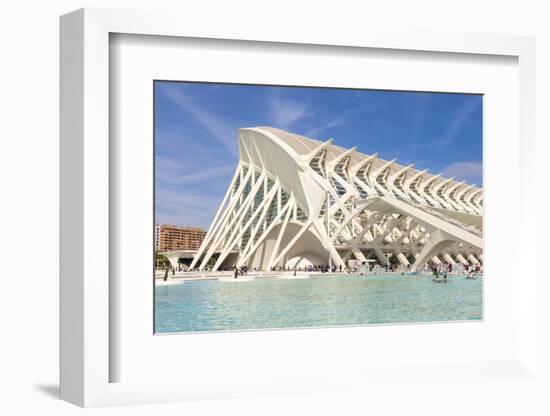 La Ciudad De Las Artes Y Las Ciencias (City of Arts and Sciences), Valencia, Spain-Chris Hepburn-Framed Photographic Print