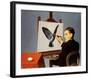 La Clairvoyance-Rene Magritte-Framed Art Print