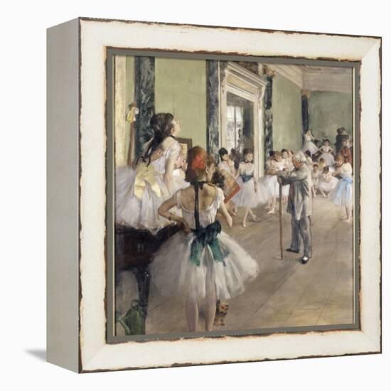 La classe de danse-Edgar Degas-Framed Premier Image Canvas