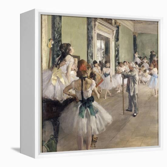 La classe de danse-Edgar Degas-Framed Premier Image Canvas