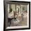 La classe de danse-Edgar Degas-Framed Premium Giclee Print