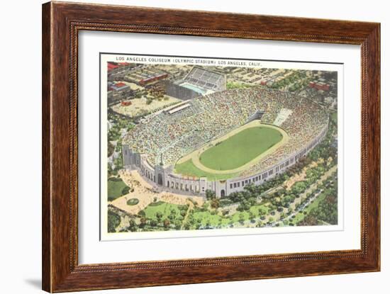 La Coliseum, California-null-Framed Premium Giclee Print