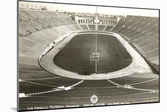 LA Coliseum, Los Angeles, California-null-Mounted Art Print