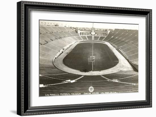 LA Coliseum, Los Angeles, California-null-Framed Art Print